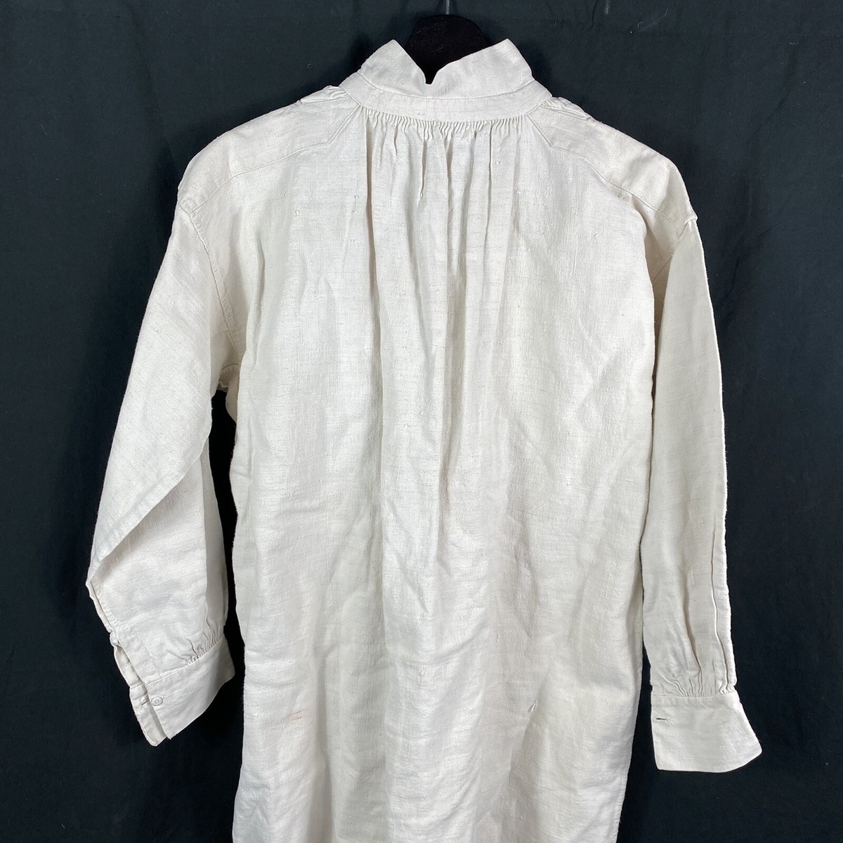Vintage 1920s French Pure Linen Shirt Biaude Workwear | eBay