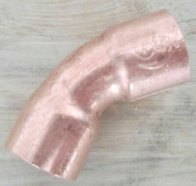 Lötfitting 12mm 45° Grad Kupfer Trinkwasser Heizung  DVGW  K18/252