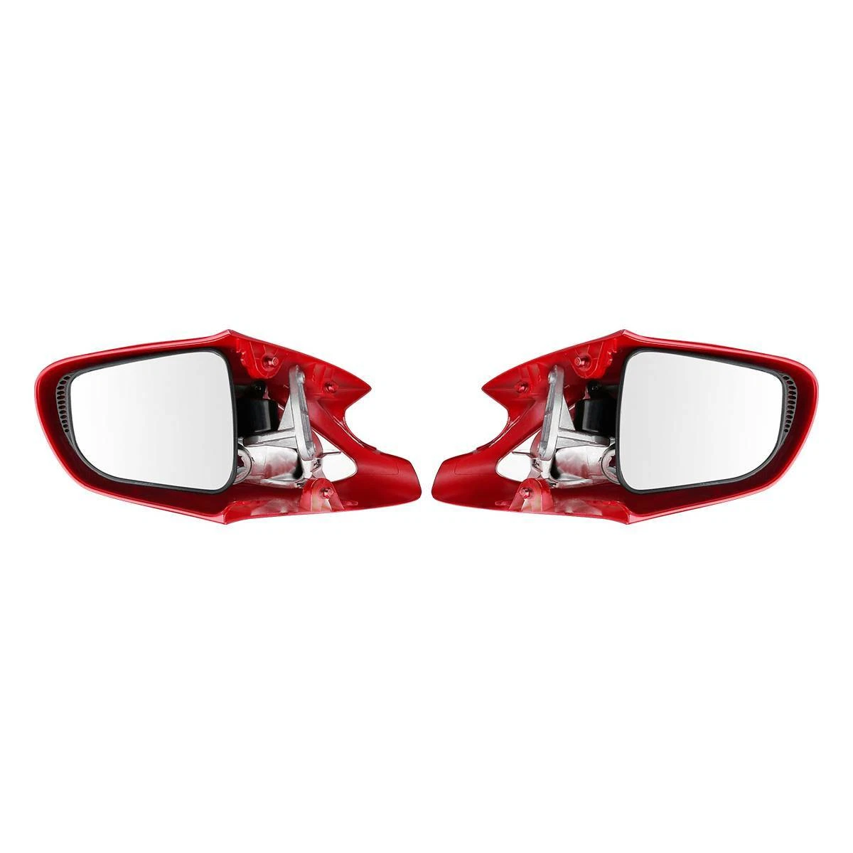 Pair Red Rear View Mirrors Turn Signals Clear Len For Honda ST1300 S1300 02-11
Opens in a new window