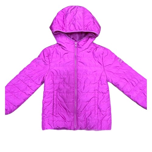 Gap Kids Primaloft Puffer Jacket S (6–7) Pink Hooded 100% Polyester