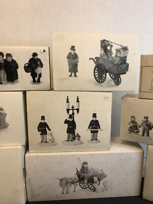 Department 56 Heritage Village Collection Lot of 9 (Read) | eBay