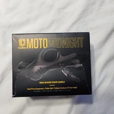 HeadBlade Black Midnight Moto Headshaver: Face and Body Shaving.