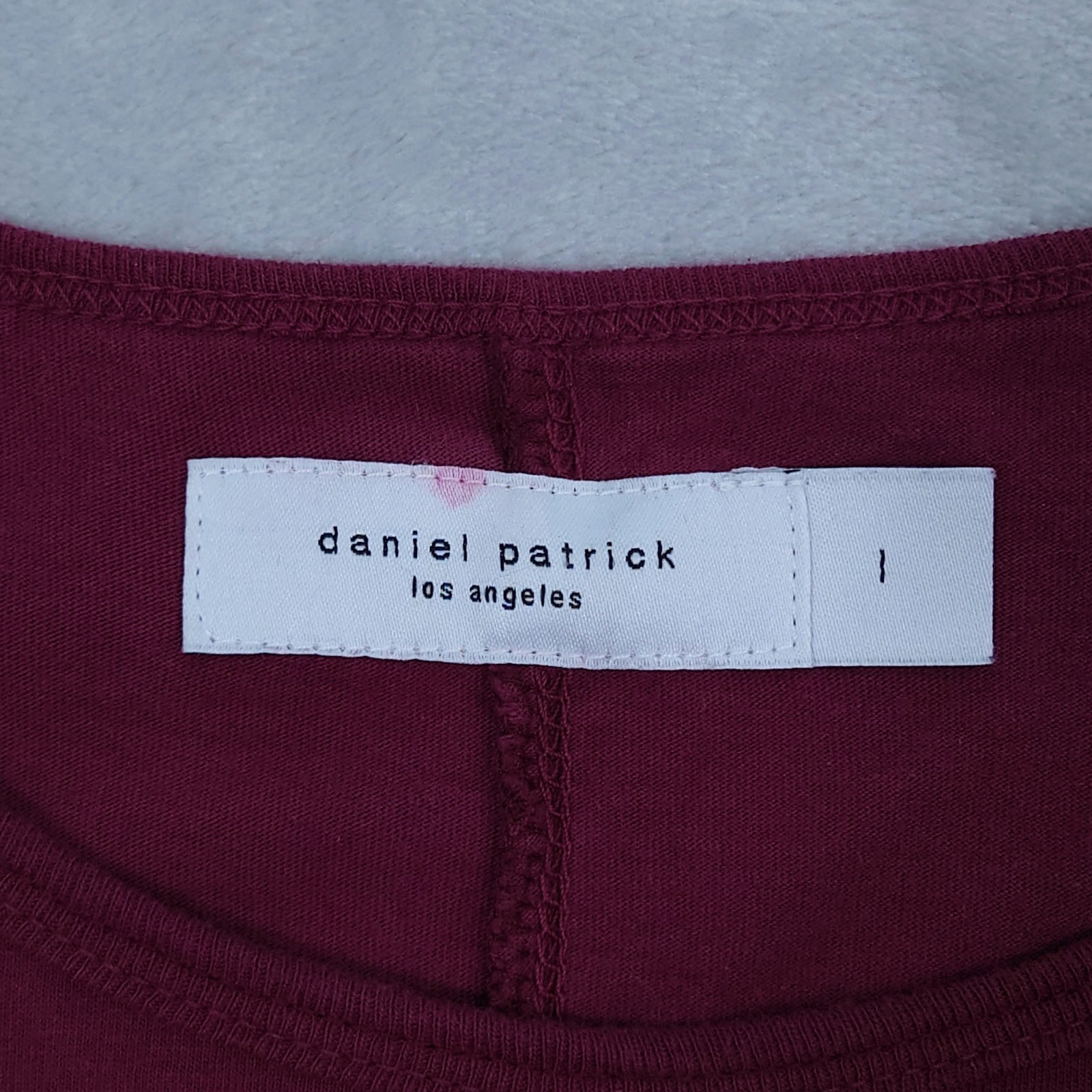 Daniel Patrick Los Angeles Elongated Split Hem T-… - image 2