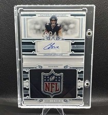Colston Loveland 1/1 NFL Shield Jumbo Prime Signatures Booklet 🔥