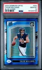 2024 Donruss Optic Caleb Williams Blue Hyper Prizm Rated Rookie #201 PSA 10 Gem