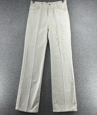 Nili Lotan Pants Women Size 0/32 Beige Casual Straight Leg 100 Cotton
