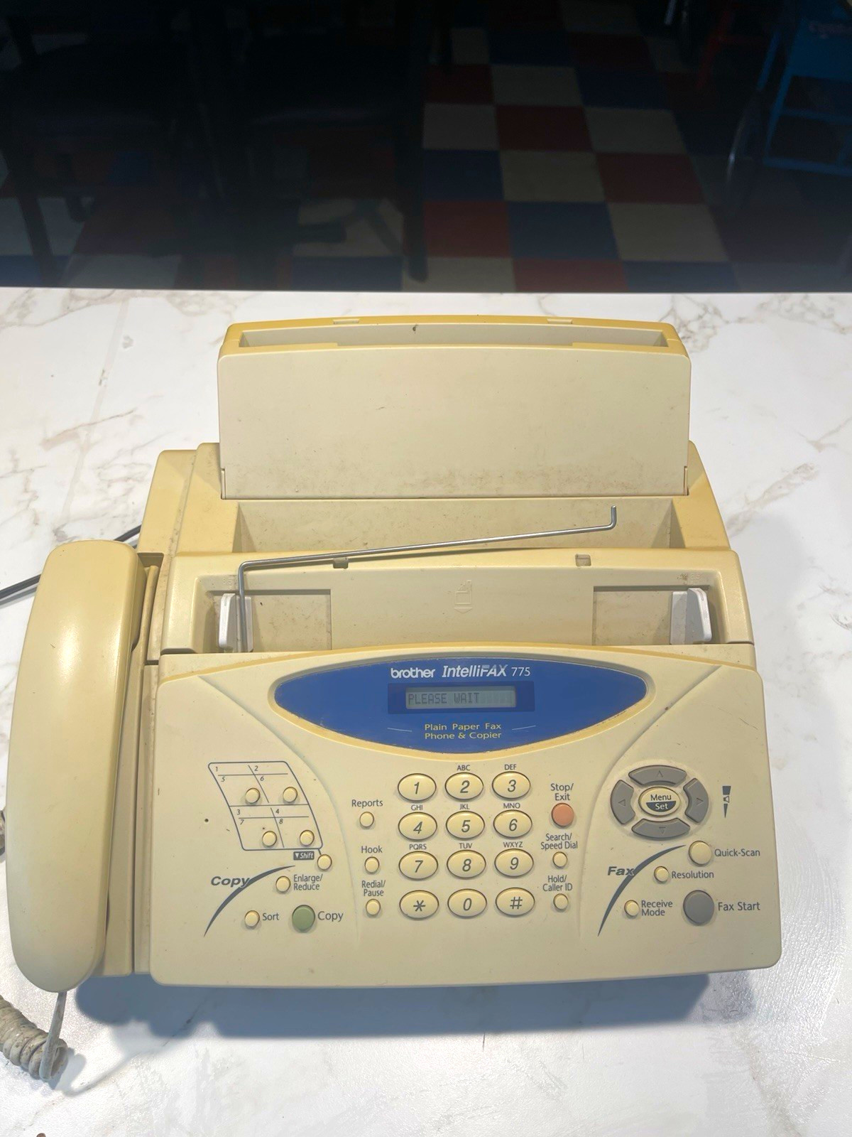 Brother IntelliFAX 775 Plain Paper Fax Phone Copier Machine (FAX775)
