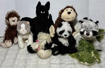  Webkinz Ganz Plush Toys Lot of 8 Mixed Animals 