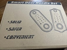 BEBASIA BA3 FINGERPRINT KEYPAD KEYLESS APP CONTROL SMART DOOR LOCK WITH HANDLE
