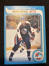 1979-80 O-Pee-Chee hockey set break #386 Barry Melrose RC - Winnipeg Jets