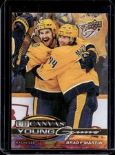 2025-26 Upper Deck Brady Martin UD Canvas Young Guns Rookie RC #C-223
