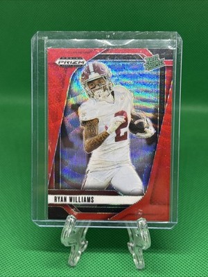2025 Panini Prizm Draft Picks Ryan Williams Rated Prospect Red Wave Alabama