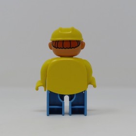 LEGO DUPLO Bob the Builder Figure & Blocks 2005 Authentic Figure Incomplete