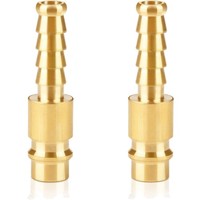 Druckluftkupplung 8Mm Schnellkupplung Messing 2-Teilig Anschluss Kupplung