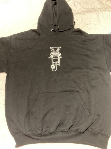 Electric Chair Hoodie God Gave It Back XL