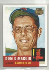 Dom Dimaggio 2001 Topps Archives 1952  Commemorative Baseball card