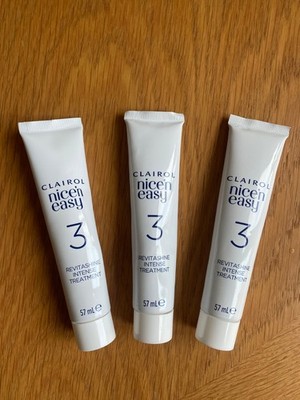 3 x 57 ml Tuben Clairol 3 Nice  n Easy Revitashine Intense Treatment Conditioner