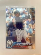 2018 Topps Chrome - Giancarlo Stanton #186 Batting