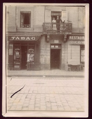 old photo shops restaurant tobacco office