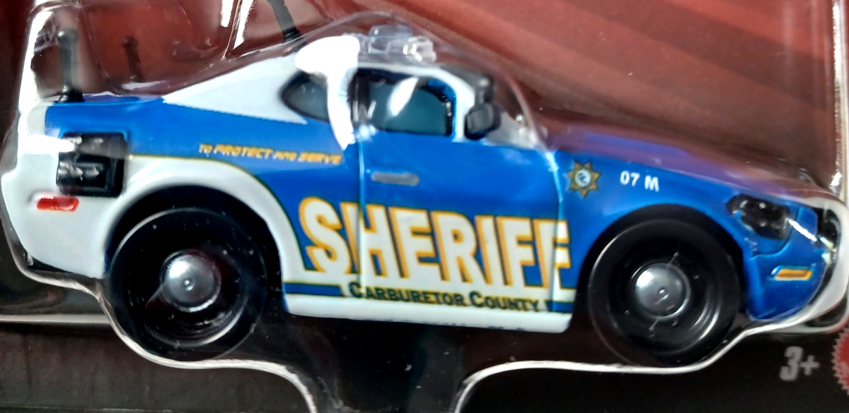 Disney PIXAR CARS Sheriff MIKE 07 Carburetor County Toy Story