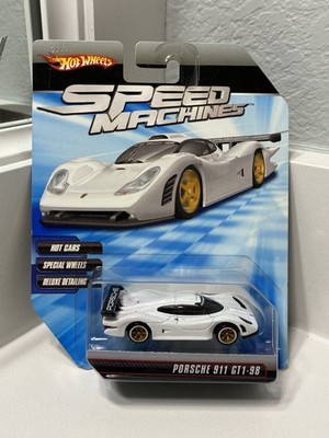 Hot Wheels Speed Machines Porsche 911 GT1-98 RARE FREE SHIPPING