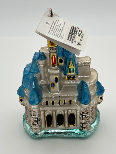 1998 Christopher Radko Disney Cinderella Castle Ornament Park With Tag - Picture 12 of 23