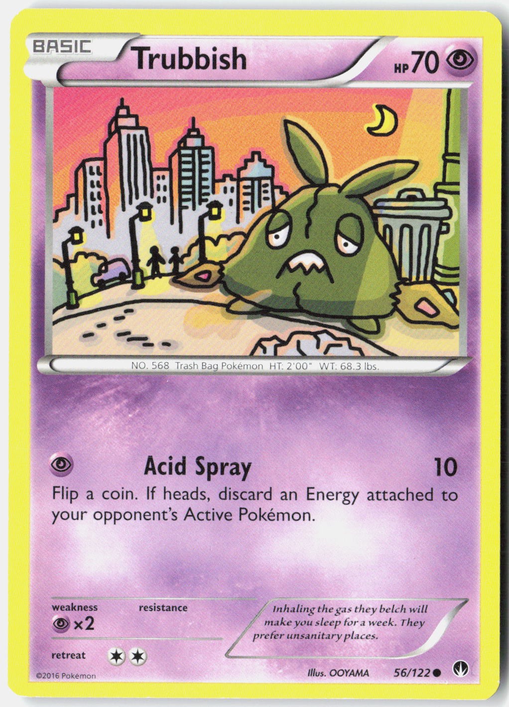Trubbish XY - BREAKpoint 56/122 Pokemon Card