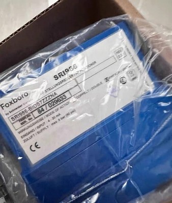 1pcs New Foxboro-ECKARDT Valve Positioner SRI986-BIDS7ZZZNA FedEx or DHL or UPS