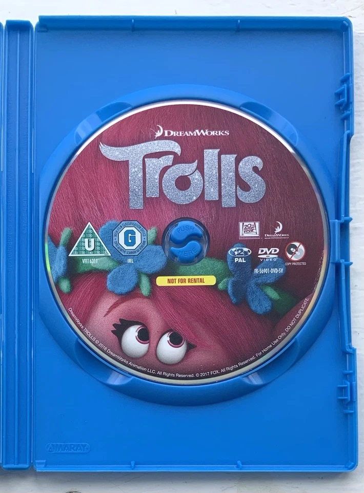 Trolls “Sing-Along Edition” DVD *Anna Kendrick* And *Justin Timberlake* U Cert - Image 3 of 4