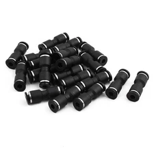 20Pcs Pneumatic Air 2 Way Quick Fitting Straight Push In Connector 4mm Tube Hose