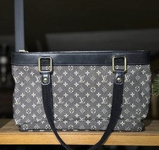 Louis Vuitton Monogram Black Shoulder Bag Gold Hardware Women's Designer