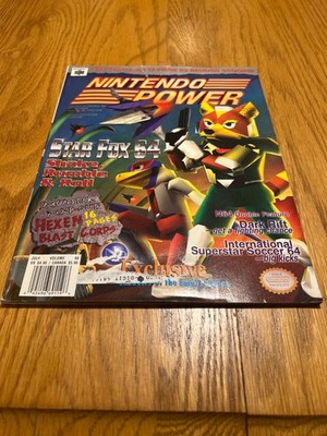 Nintendo Power Star Fox 64 July 97 Vol 98 Strategy Guide