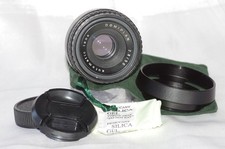BEL objectif M42 50mm f2,8 DOMIPLAN'bouchons-pare-soleil-housse BOKEHS BULLE PO
