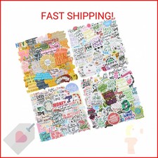 Motivational Quote Stickers, Positive Affirmation Stickers 200Pcs Waterproof Vin