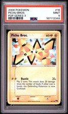 2006 POKEMON POP SERIES 3 #16 PICHU BROS. PSA 9 on eBay