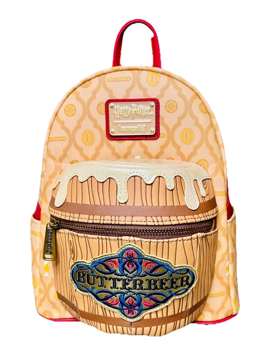 NWT Loungefly Harry Potter Butterbeer Figural Mini Backpack  display picture 2