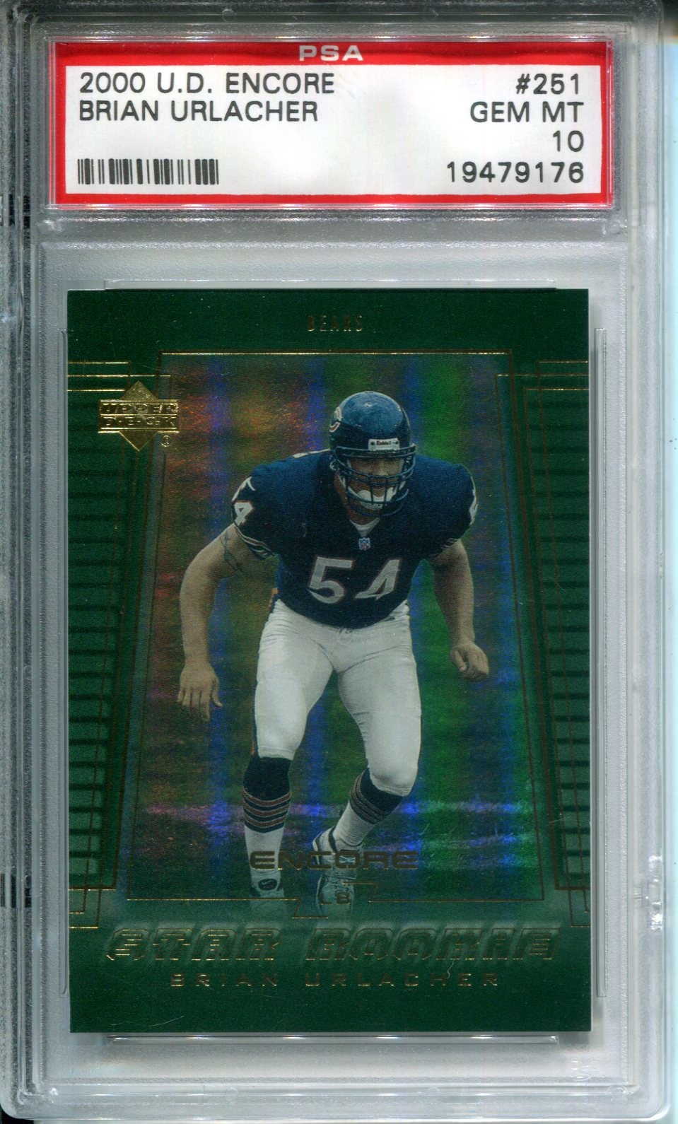 Brian Urlacher Upper Deck Encore #251 Base