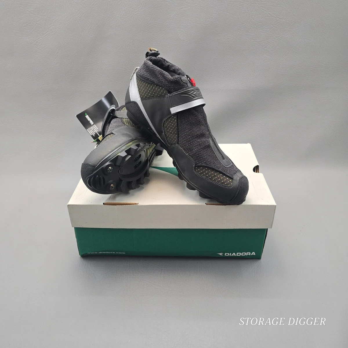 Diadora Black Cycling Shoes for Men for sale | eBay display picture 2