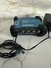 Samson S-amp Stereo Headphone Amplifier Amp Power Adapter