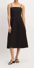 Everlane The Dream Everywhere Tank Dress Women's Size XS in Black NWOT!