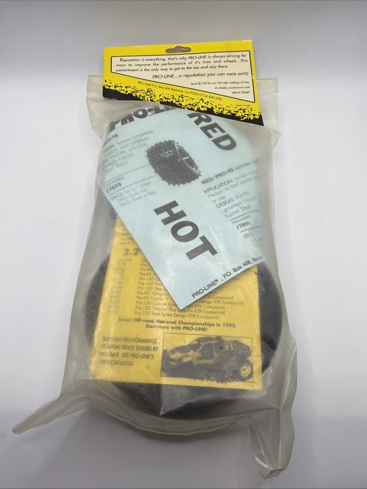 Proline 2009 2.2 Medium Rear Truck Foam Tires Direct Fit To Jr-xt, Jr-x2 B89 - Image 2 of 2