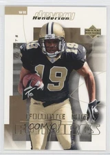 2004 Upper Deck Finite HG Futures 140/275 Devery Henderson #248 Rookie RC 0t2
