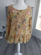 ODD MOLLY sommerliche Langarmbluse Gr 4 (44/46)