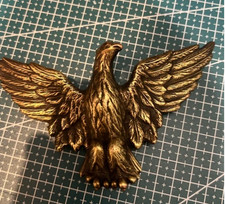 Boucle de Ceinturon Aigle Ancienne Biker Métal Harley Davidson Vintage 