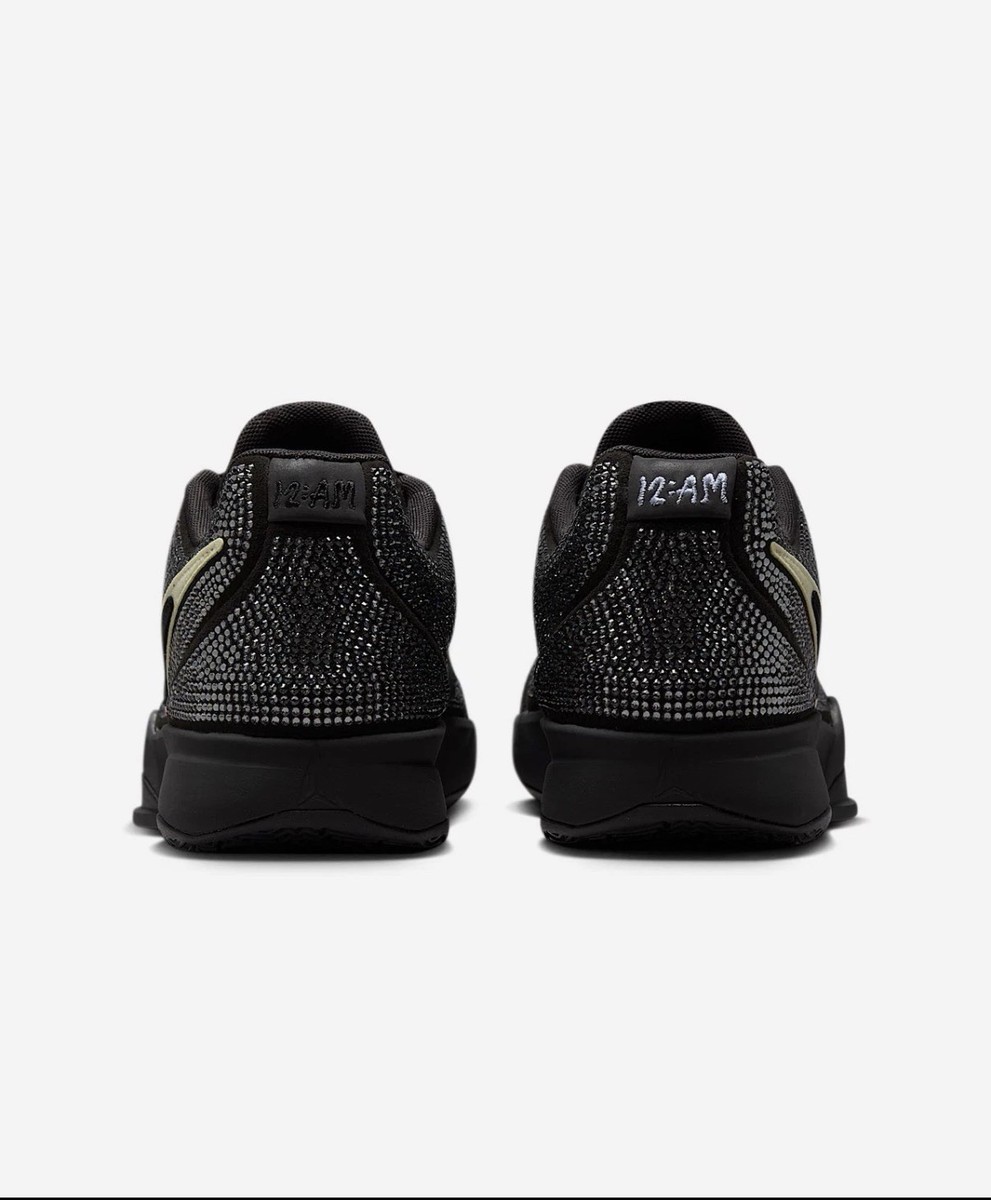 Mens Size 8 Nike Ja 2 LX Swarovski Black Label Shoes Womens 9.5