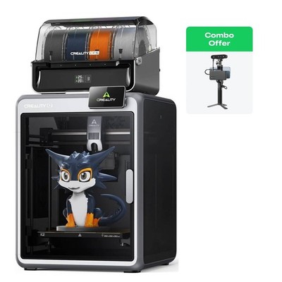  On Sale! Creality K2 Combo 3D Printer With CR-Scan Ferret Pro 3D Scanner