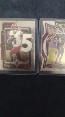 Panini Select Rookie NFL Jayden Daniels Washington Commanders 2 Cards