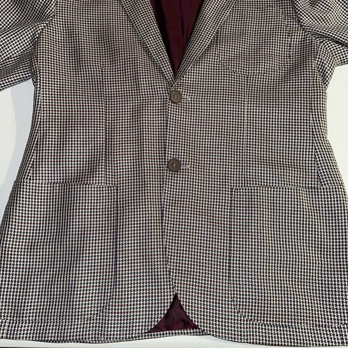 Giorgio Armani Tokyo Single Breasted Virgin Wool Silk Blend Jacket Fits US Sz 40 - Picture 6 of 24