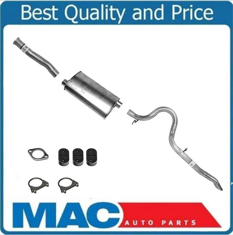 Sistema de escape silenciador tubo de escape para Ford Mustang V6 1999 2000 2001 2002 2003 2004 Foto 2 de 4