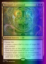 MTG Magic the Gathering Trystan's Command (247/451) Lorwyn Eclipsed NM FOIL